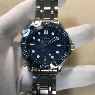 Omega Seamaster Diver 300M 210.30.42.20.03.001 Stainless steel Blue