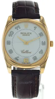 Rolex Cellini Danaos 4233/8 Yellow gold White