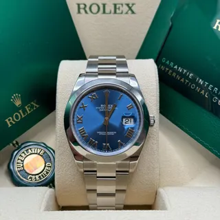 Rolex Datejust 41 126300-0003 Stainless steel Silver