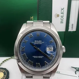 Rolex Datejust 41 126300-0003 Stainless steel Silver