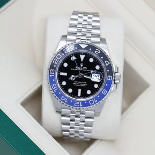 Rolex GMT-Master II 126710BLNR-0002 Stainless steel Black