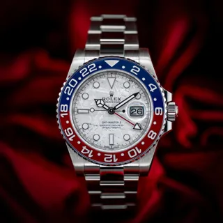 Rolex GMT-Master II 126719BLRO-0002 White gold Meteorite