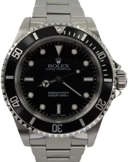 Rolex Submariner (No Date) 14060M Stainless steel Black