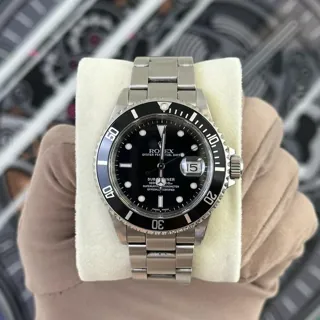 Rolex Submariner 16610 Stainless steel Black