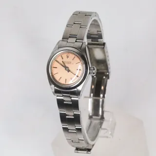 Rolex Oyster Perpetual 26 6718 Stainless steel Pink