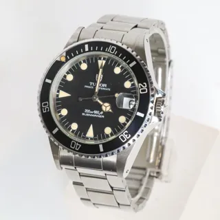 Tudor Submariner 75090 Stainless steel Black