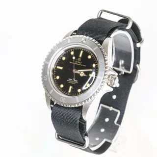 WMT Royal Marine Subdiver Stainless steel Black