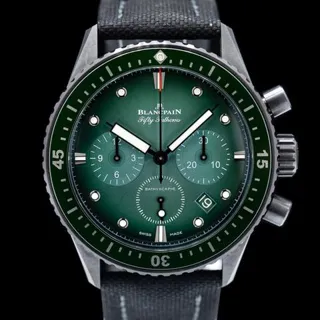 Blancpain Fifty Fathoms Bathyscaphe Chronographe Flyback 5200-0153-B52A 43mm Ceramic Green