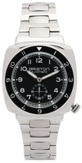 Briston Clubmaster SS25 Stainless steel Black