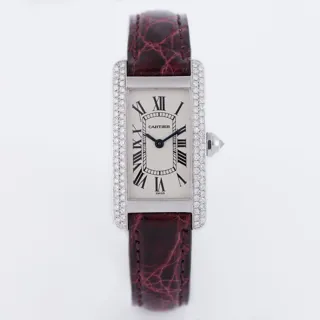 Cartier Tank Américaine 1713 White gold White