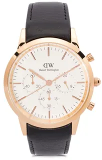 Daniel Wellington Iconic Chronograph Sheffield Stainless steel White