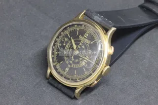 Eberhard & Co. Chronograph Yellow gold Black