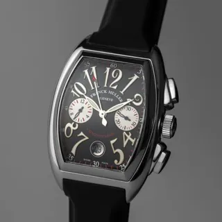 Franck Muller Conquistador 8002 cc 35mm Stainless steel Silver