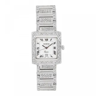 Genève 14k white gold White