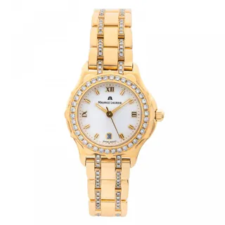 Maurice Lacroix 18k Gold White