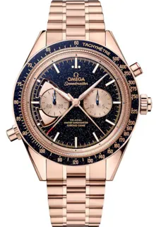 Omega Chrono Chime 522.50.45.52.03.001 Sedna gold Blue