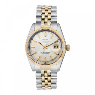 Rolex Datejust 1601 Stainless steel and 14k Gold Champagne