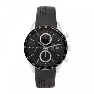 TAG Heuer Carrera CV2010-3 Stainless steel Black