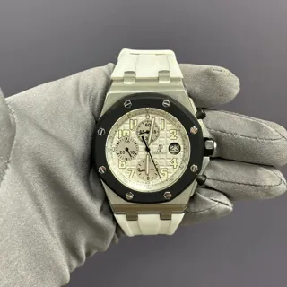 Audemars Piguet Royal Oak Offshore Chronograph 42mm Rose gold Silver