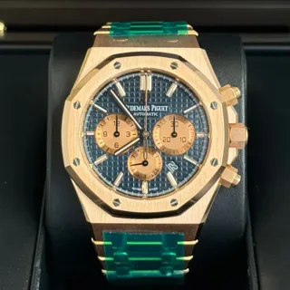 Audemars Piguet Royal Oak 26331OR.OO.1220OR.01 Rose gold Blue