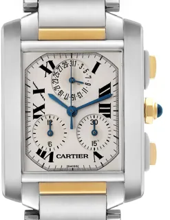 Cartier Tank Française W51004Q4 | Stainless steel and Yellow gold