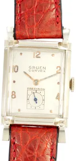 Gruen White gold Silver