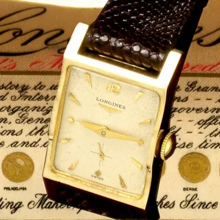 Longines Yellow gold White