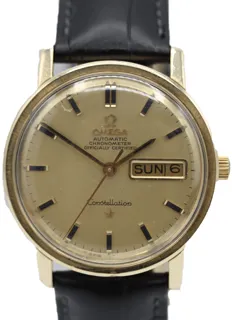 Omega Constellation Day-Date 168.016 Stainless steel and Gold-plated Champagne