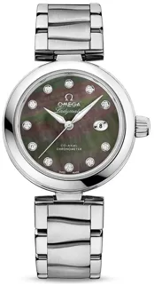 Omega De Ville 425.30.34.20.57.004 Stainless steel Black