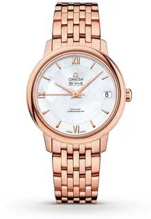 Omega De Ville Prestige O42450332005002 Rose gold White