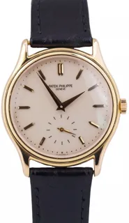 Patek Philippe Calatrava 3923R Rose gold Silver