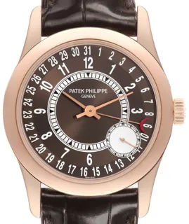 Patek Philippe Calatrava 6000R-001 Rose gold Brown