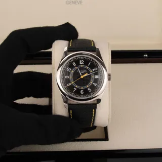 Patek Philippe Calatrava 6007G-001 White gold Black