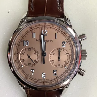 Patek Philippe Chronograph 5172G-010 41mm White gold Pink