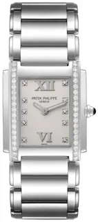 Patek Philippe Twenty~4 4910/10A-011 Stainless steel White