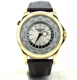 Patek Philippe World Time 5130J-001 Rose gold Silver