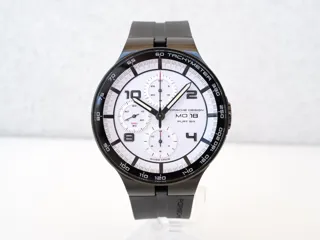 Porsche Design Flat Six Chronograph P.636043641254 Stainless steel White