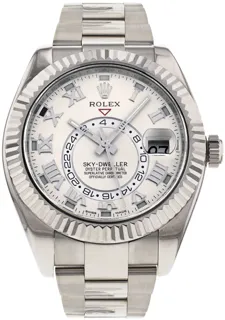 Rolex Sky-Dweller 326939 White gold White