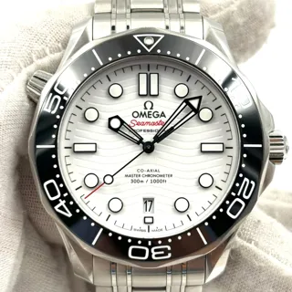 Omega Seamaster Diver 300M 210.30.42.20.04.001 Stainless steel White