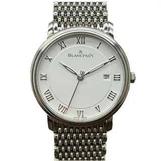 Blancpain Villeret 6651-1127-MMB Stainless steel White