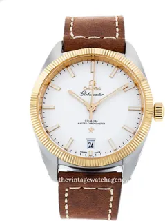 Omega Globemaster 130.20.39.21.02.001 Yellow gold Silver