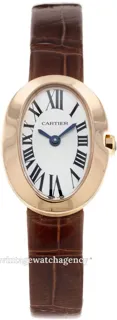 Cartier Mini Baignoire W8000017 18 carat rose gold Silver