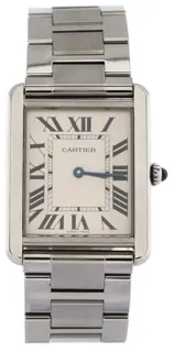 Cartier Tank Solo W5200014 Stainless steel White