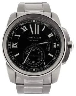 Cartier Calibre de Cartier Stainless steel Black