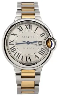 Cartier Ballon Bleu Yellow gold and Stainless steel Silver