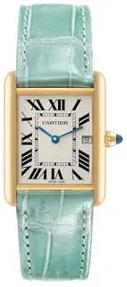 Cartier Tank Louis W1529756 Yellow gold Silver