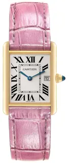 Cartier Tank Louis W1529756 Yellow gold Silver