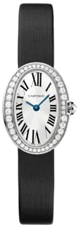 Cartier Baignoire wb520027 White gold Silver