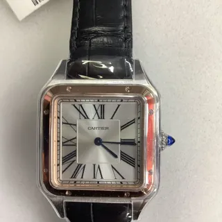 Cartier Santos Dumont W2SA0011 Stainless steel Silver