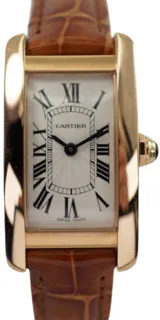 Cartier Tank Américaine W2607456 Rose gold Silver